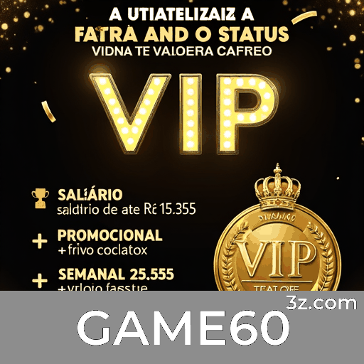 Descubra a Convergência de Tecnologias e o Futuro Revolucionário do Entretenimento na GAME60